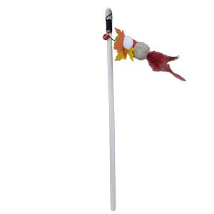 چوب بازی گربه زنگوله دار مدل پردار پنی پت