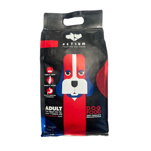 غذای خشک سگ بالغ مدل نژاد بزرگ پتیوم 1500 گرمی