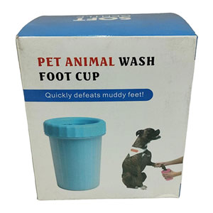 پنجه شور لیوانی سگ و گربه سلیکونی سایز بزرگ