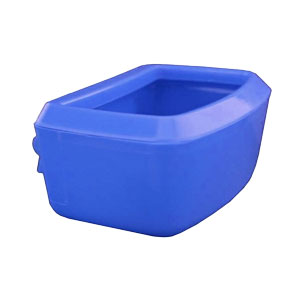 ظرف آب و غذای داخل باکس سیمبا رنگ آبی