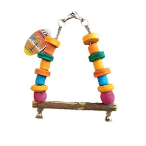 تاب چوبی پرندگان زنگوله‌ دار سایز بزرگ