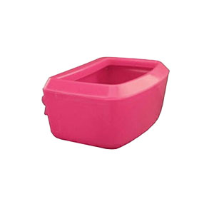 ظرف آب و غذای داخل باکس سیمبا رنگ صورتی