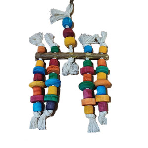 اسباب بازی چوبی پرندگان