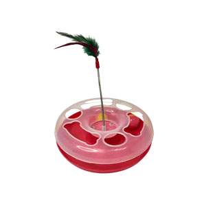 اسباب بازی گربه برج تک طبقه مدل پردار