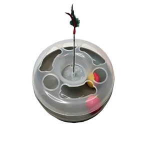 اسباب بازی گربه مشا رنگ طوسی